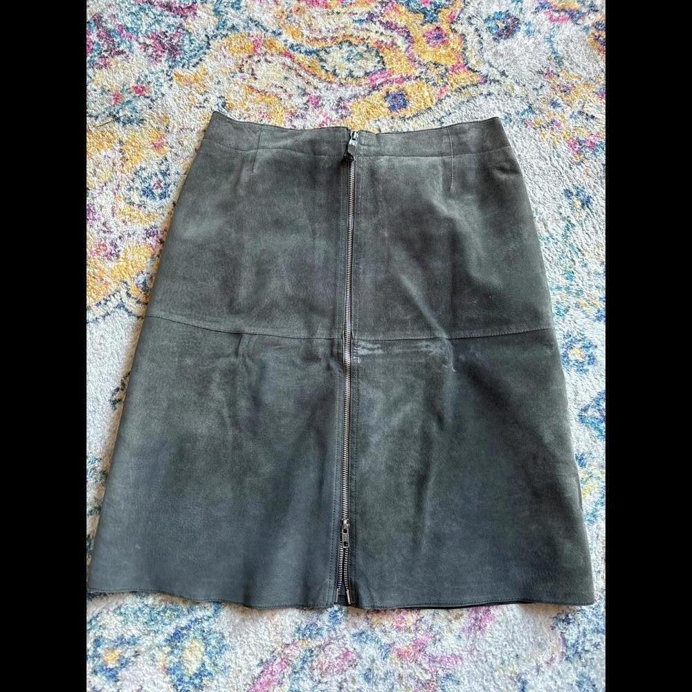 Isaac Mizrahi Leather Skirt Size 8